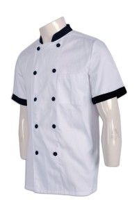 KI063網上訂造廚師制服  訂購團體餐飲制服  設計廚師服款式 厨司 廚師制服製造商HK